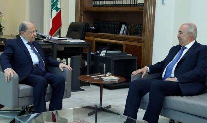 فؤاد مخزومي و رئيس الجمهورية ميشال عون