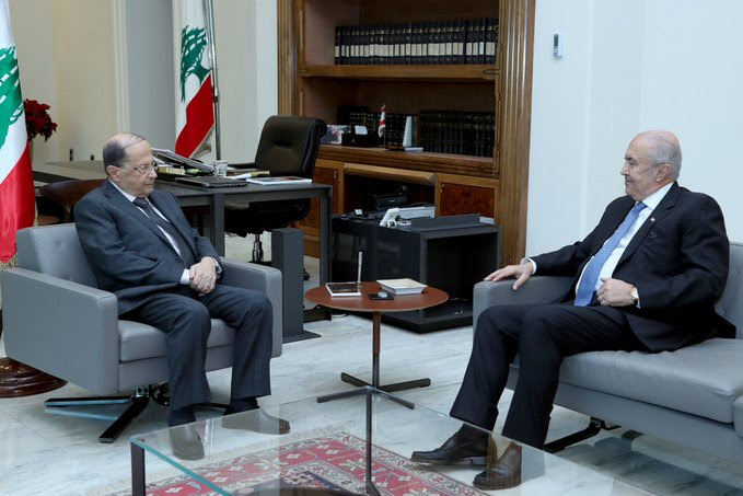 فؤاد مخزومي ورئيس الجمهورية العماد ميشال عون