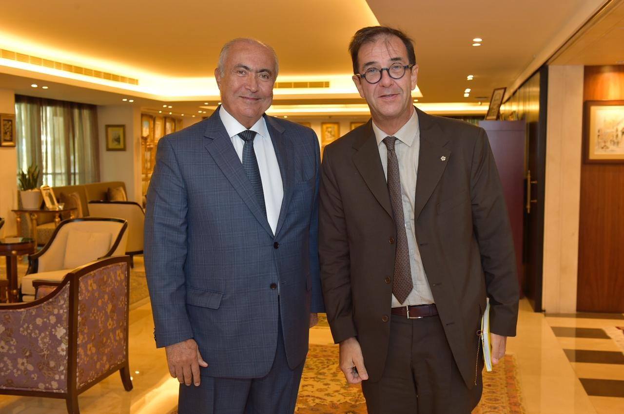 Fouad Makhzoumi and Bruno Foucher
