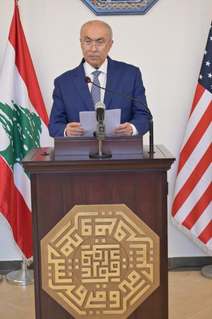 مأدبة عشاء على شرف السفير الأميركي السابق في لبنان دايفيد هيل