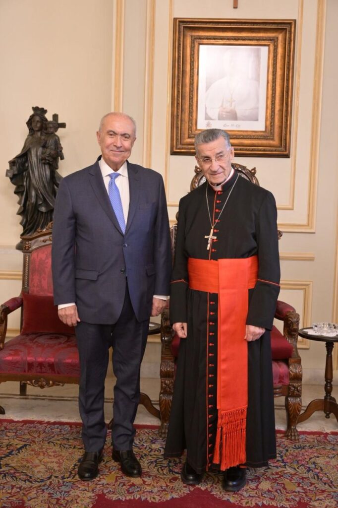 لقاء البطريرك الماروني الكاردينال مار بشارة بطرس الراعي