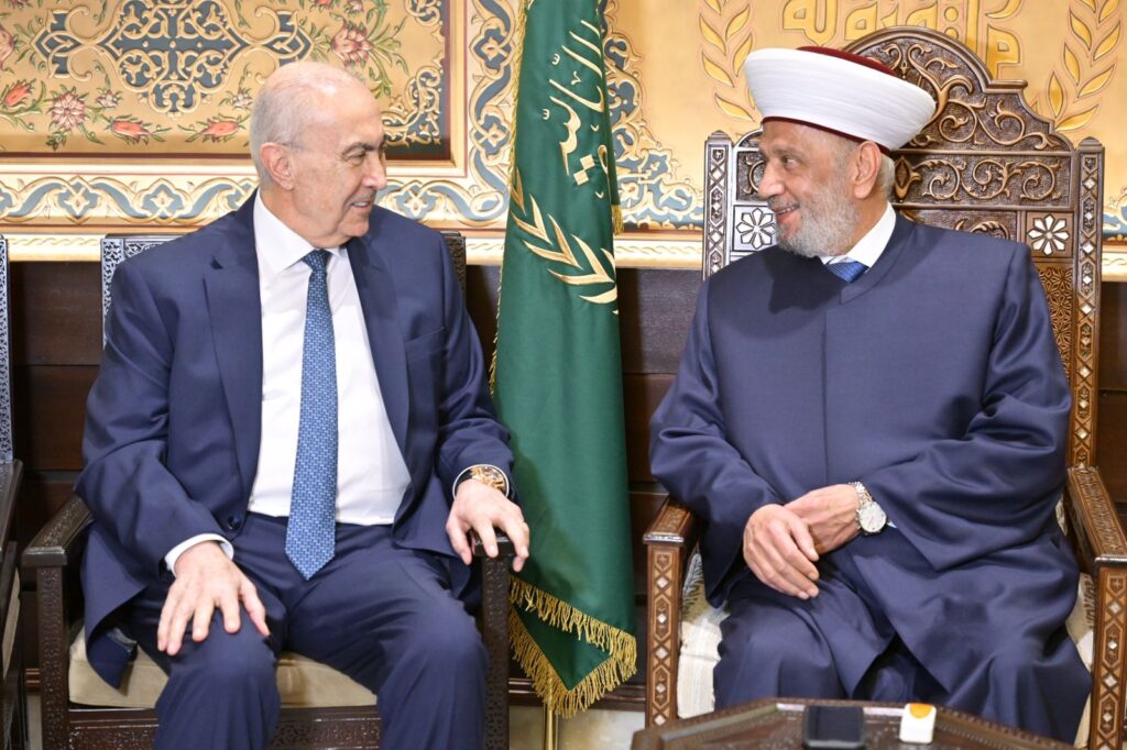 زيارة وفد منتدى حوار بيروت مفتي الجمهورية اللبنانية سماحة الشيخ عبد اللطيف دريان