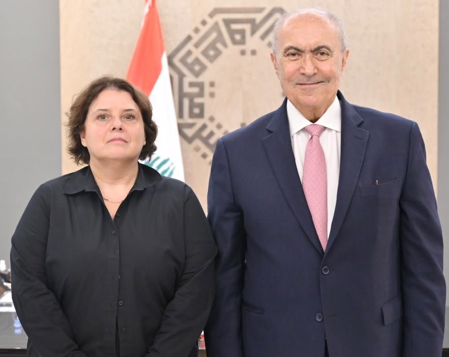 لقاء سفيرة جمهورية التشيك لدى لبنان إستر لوفيروفا