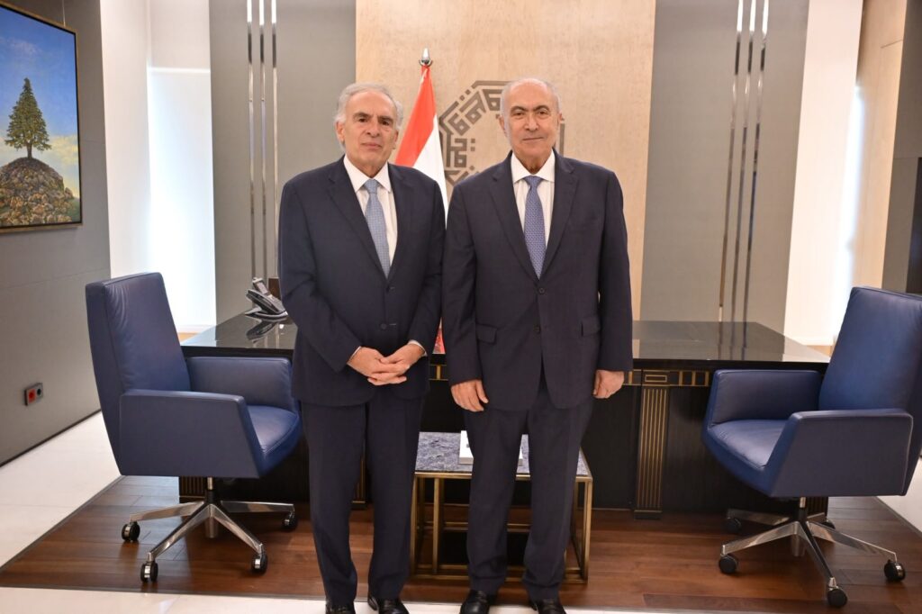 لقاء المنسّق الخاص للأمم المتحدة في لبنان جان أرنو