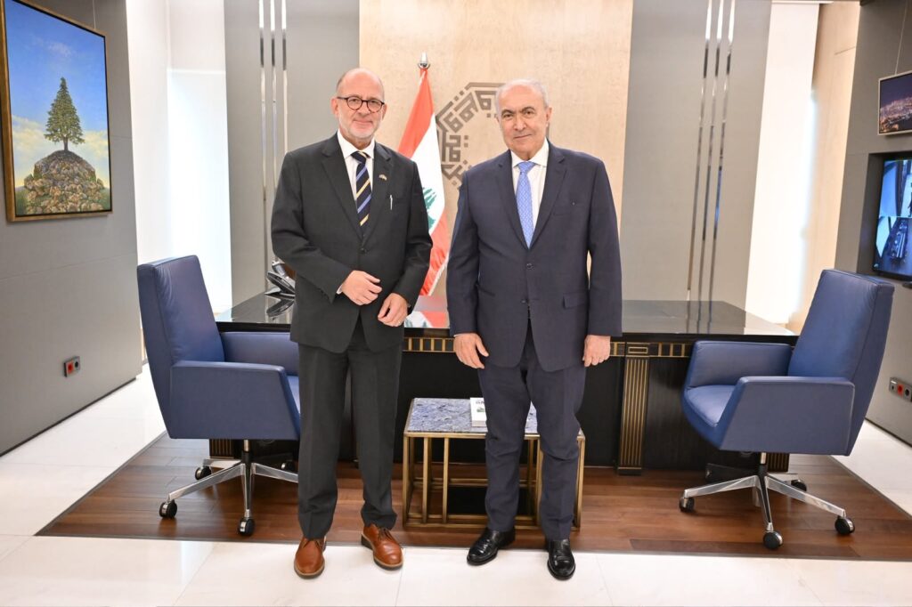 Meeting with Swedish Ambassador to Lebanon Tomas Brundin